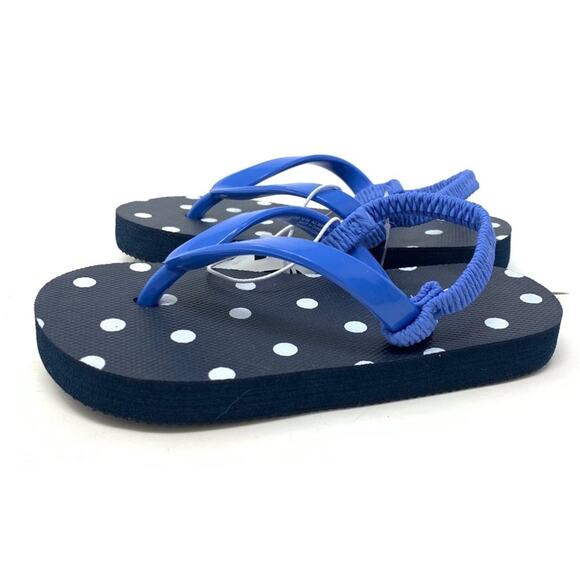 Cat & Jack Kiera Sandal Flip Flops Blue Baby Size 7/8 - Picture 5 of 5